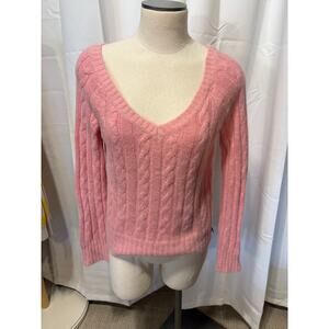 Aeropostale Limited Edition Vintage Angora Blend Sweater Slim Fit XL